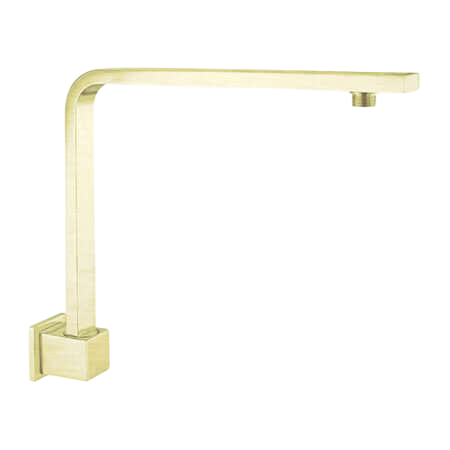 Showers Nero Square Swivel Shower Arm Colour: Brushed Gold Place & Palette