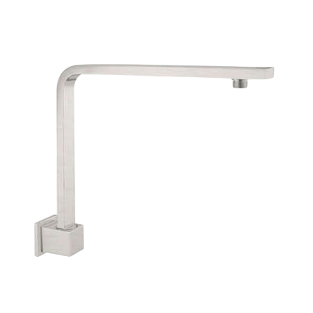 Showers Nero Square Swivel Shower Arm Colour: Brushed Nickel Place & Palette