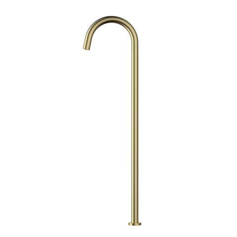 Tapware Modern National Star Freestanding Bath Spout Colour: Pvd Brushed Bronze Place & Palette