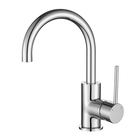 Tapware Modern National Star Mini Basin / Kitchen Mixer Colour: Electroplated Chrome Place & Palette