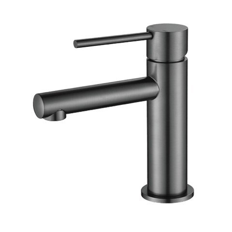 Tapware Modern National Star Mini Basin Mixer Style: Original Colour: Electroplated Gunmetal Place & Palette