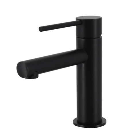 Tapware Modern National Star Mini Basin Mixer Style: Original Colour: Electroplated Matte Black Place & Palette
