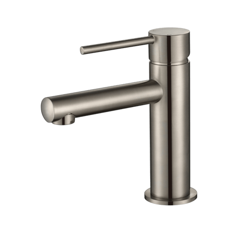Tapware Modern National Star Mini Basin Mixer Style: Original Colour: Pvd Brushed Nickel Place & Palette