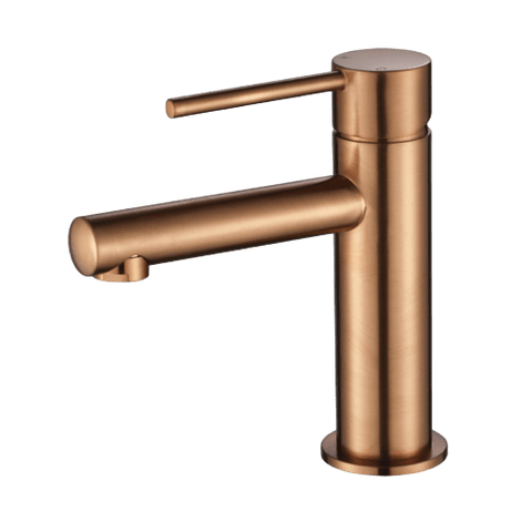 Tapware Modern National Star Mini Basin Mixer Style: Original Colour: Pvd Champagne Place & Palette