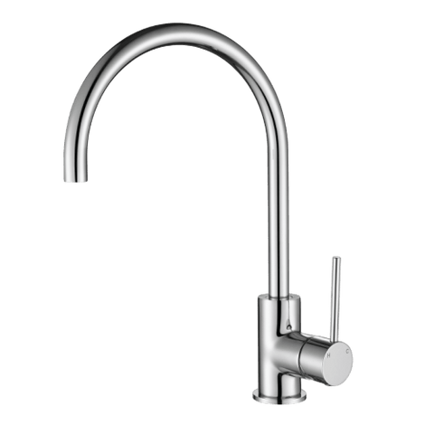 Tapware Modern National Star Mini Kitchen Mixer Colour: Electroplated Chrome Style: Standard Place & Palette