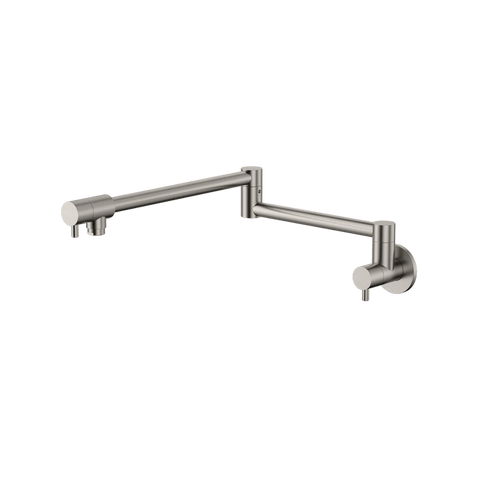Tapware Modern National Star Mini Kitchen Pot Filler Colour: Pvd Brushed Nickel Place & Palette