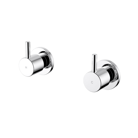 Tapware Modern National Star Mini Wall Top Assemblies Style: Standard Colour: Electroplated Chrome Place & Palette
