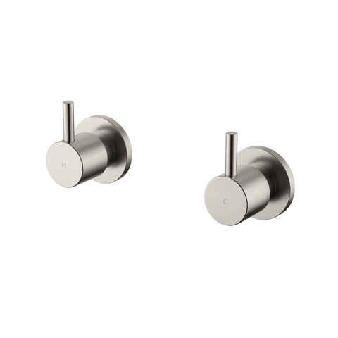 Tapware Modern National Star Mini Wall Top Assemblies Style: Standard Colour: Pvd Brushed Nickel Place & Palette