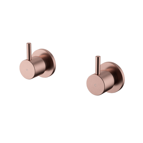 Tapware Modern National Star Mini Wall Top Assemblies Style: Standard Colour: Pvd Champagne Place & Palette