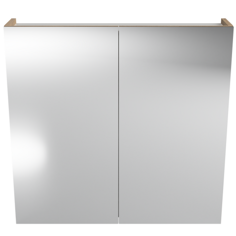 Mirrors Timberline Tennessee Shaving Cabinet Size: W 750mm Style: Double Door Place & Palette