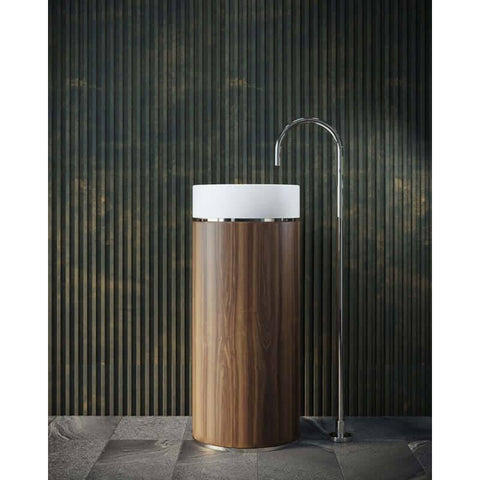 Basins BelBagno Tesoro Basin Colour: Chrome Place & Palette