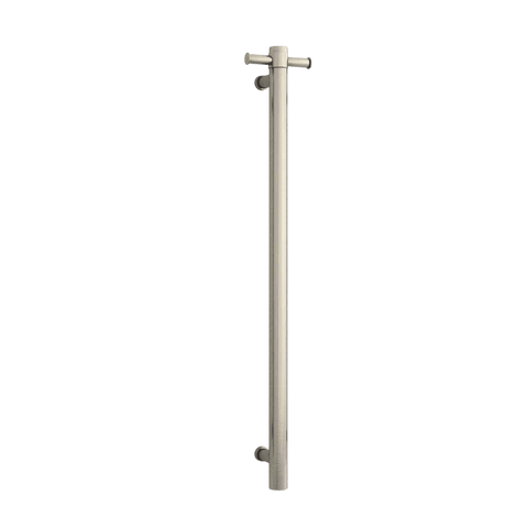Accessories Thermogroup Thermorail 12 Volt Vertical Bar With Optional Hook Style: Straight/Round Colour: Brushed Nickel 30W Place & Palette