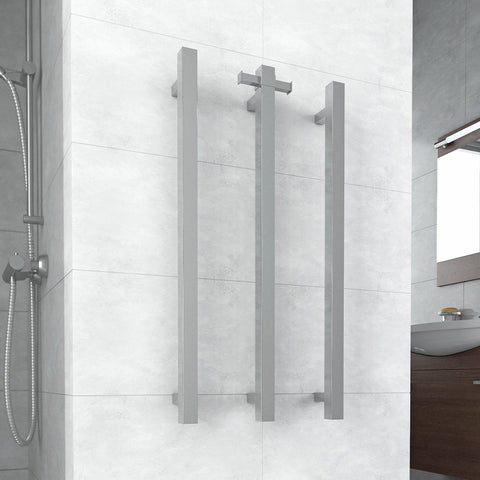 Accessories Thermogroup Thermorail 12 Volt Vertical Bar With Optional Hook Style: Straight/Round Colour: Polished Stainless Steel 22W Place & Palette