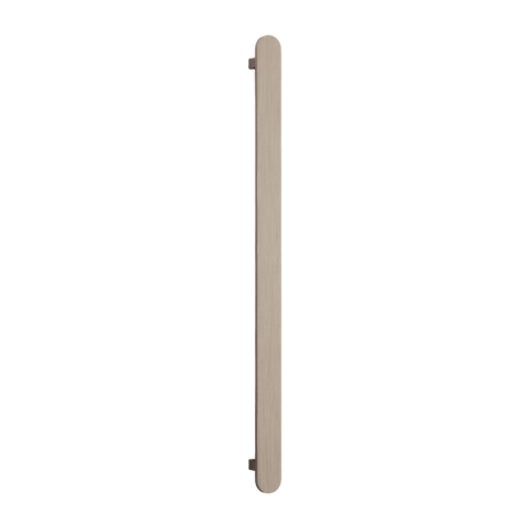 Accessories Thermogroup Thermorail Flat Pill 12 Volt Vertical Bar Colour: Brushed Nickel 20W Place & Palette