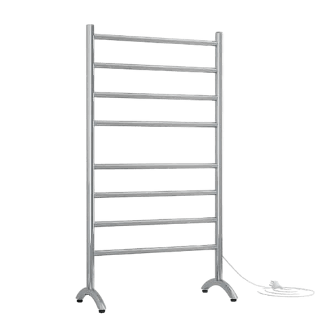 Accessories Thermogroup Thermorail Free Standing Heated Towel Rail Style: Straight/Round Size: 8 Bars - 600x1080x300mm (100 Watts) Place & Palette