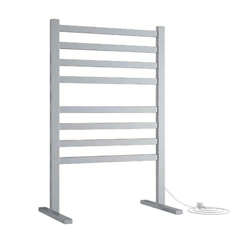 Accessories Thermogroup Thermorail Free Standing Heated Towel Rail Style: Straight/Square Size: 8 Bars - 590x900x355mm (119 Watts) Place & Palette