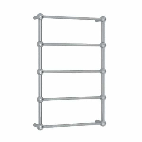 Accessories Thermogroup Thermorail Heated Towel Rail - Straight/Round Colour: Polished Stainless Steel Size: 4 Bars - 550x550x122mm (41 Watts) Place & Palette