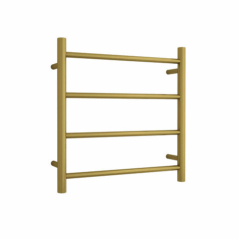 Accessories Thermogroup Thermorail Heated Towel Rail - Straight/Round Colour: Brushed Gold Size: 4 Bars - 550x550x122mm (41 Watts) Place & Palette
