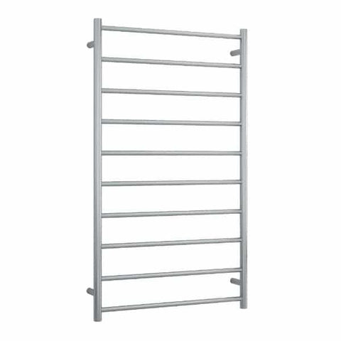 Accessories Thermogroup Thermorail Heated Towel Rail - Straight/Round Colour: Brushed Stainless Steel Size: 10 Bars - 700x1200x122mm (128 Watts) Place & Palette