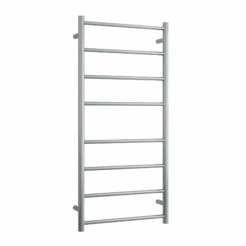 Accessories Thermogroup Thermorail Heated Towel Rail - Straight/Round Colour: Brushed Stainless Steel Size: 8 Bars - 530x1120x122mm (80 Watts) Place & Palette