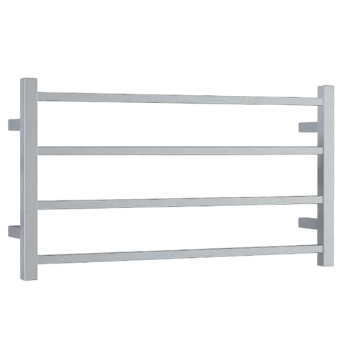 Accessories Thermogroup Thermorail Heated Towel Rail - Straight/Square Colour: Polished Stainless Steel Size: 4 Bars - 800x440x120mm (61 Watts) Place & Palette
