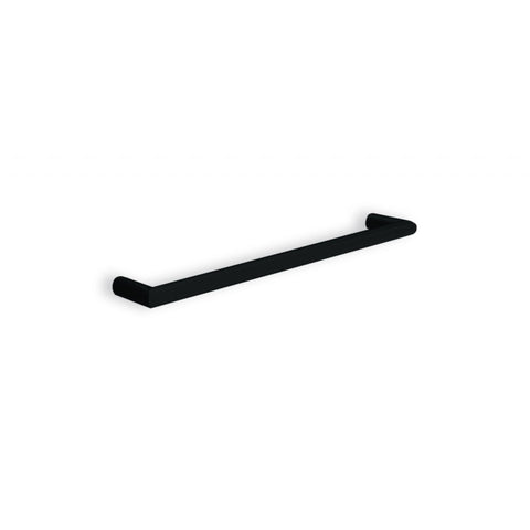 Accessories Thermogroup Thermorail Heated Towel Single Rail - Round Size: 632x32x100mm (18 Watts) Colour: Matt Black Place & Palette