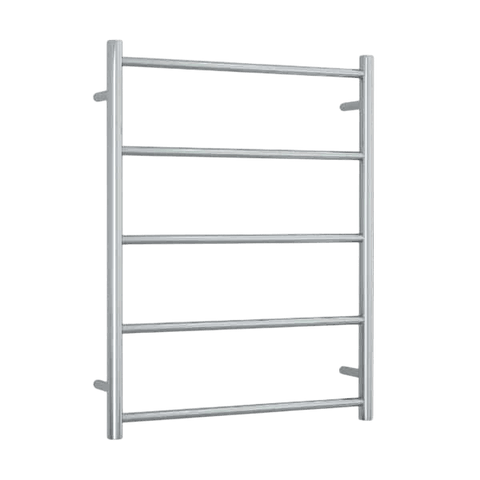 Accessories Thermogroup Thermorail Non-Heated Ladder Towel Rail - 5 Bars Style: Straight/Round Colour: Polished Stainless Steel Size: 630x800x122mm Place & Palette