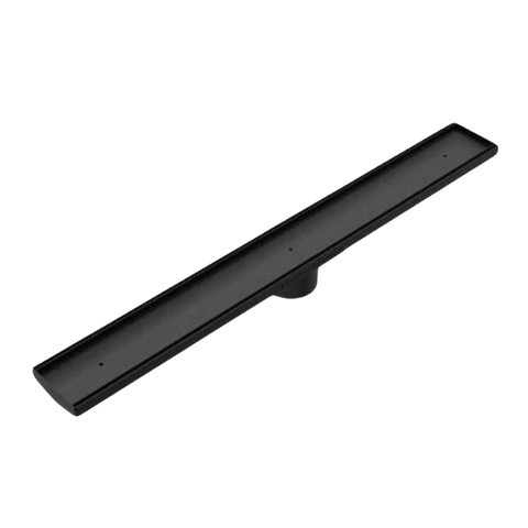 Accessories Nero Tile Insert V Channel Floor Grate 89mm Outlet Colour: Matte Black Fitting: Without Outlet and Hole Saw Place & Palette