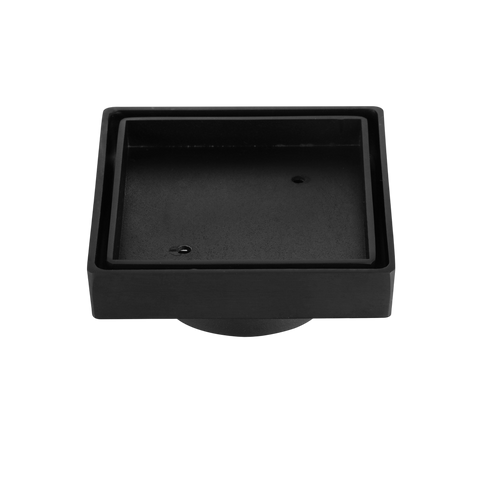 Accessories Modern National Tile Insert Waste Colour: Electroplated Matte Black Size: 115mm/75mm Outlet Place & Palette