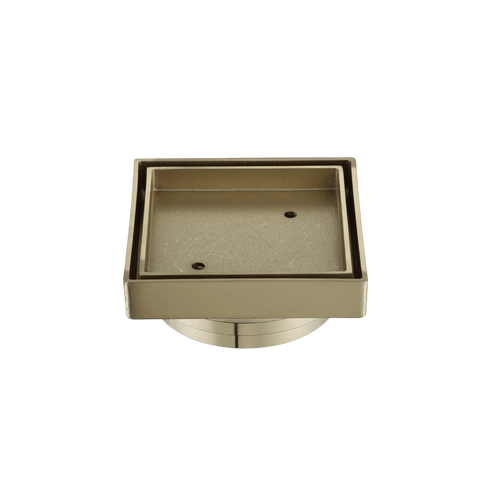 Accessories Modern National Tile Insert Waste Colour: Pvd Brushed Bronze Size: 115mm/95mm Outlet Place & Palette