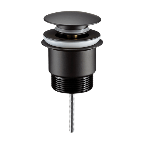 Accessories Turner Hastings Universal Mushroom Pop-up Waste Colour: Matte Black Place & Palette