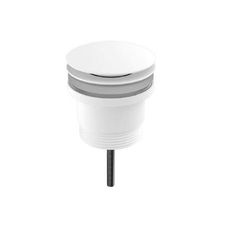 Accessories Nero Universal Pop-Up Waste Colour: Matte White Place & Palette