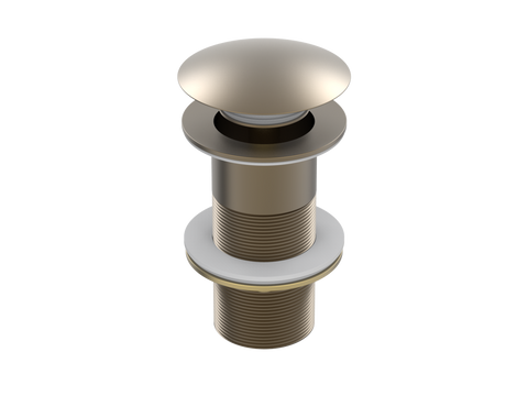 Accessories ParTaps Universal Waste 32mm - Mushroom Colour: Antique Bronze Style: No Overflow Place & Palette
