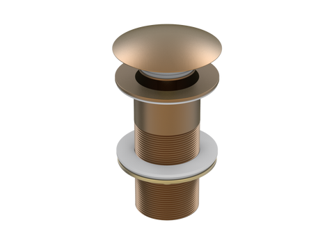 Accessories ParTaps Universal Waste 32mm - Mushroom Colour: Burnished Style: No Overflow Place & Palette