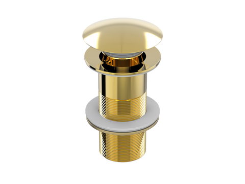 Accessories ParTaps Universal Waste 32mm - Mushroom Colour: Gold Style: No Overflow Place & Palette