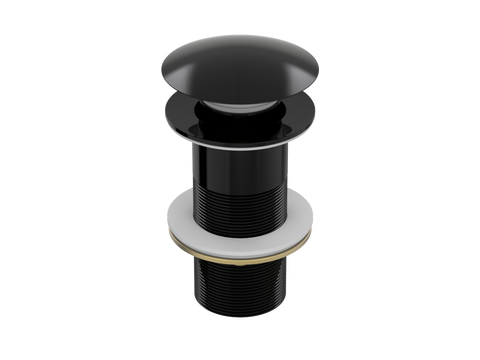 Accessories ParTaps Universal Waste 32mm - Mushroom Colour: Midnight Black Style: No Overflow Place & Palette