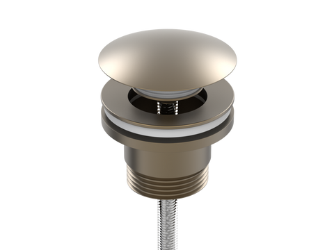 Accessories ParTaps Universal Waste 32mm Split Colour: Antique Bronze Style: With Mushroom Pop-Up Place & Palette
