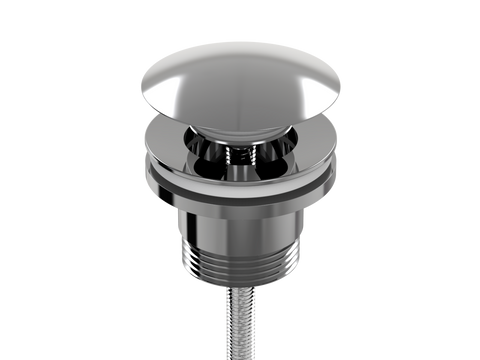 Accessories ParTaps Universal Waste 32mm Split Colour: Black Sapphire Style: With Mushroom Pop-Up Place & Palette
