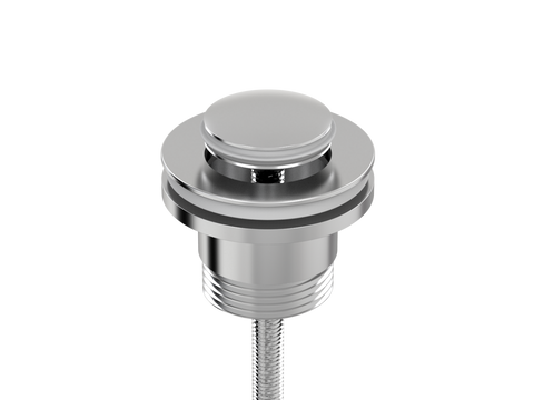 Accessories ParTaps Universal Waste 32mm Split Colour: Brushed Chrome Style: Original Place & Palette