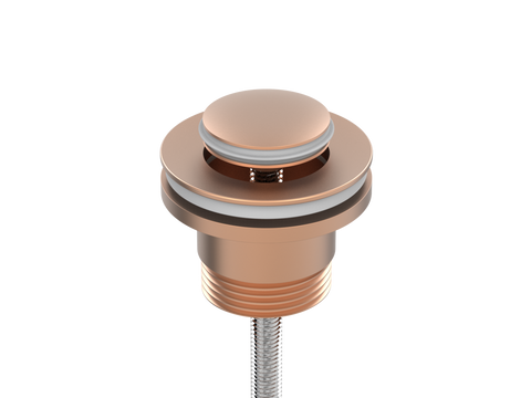 Accessories ParTaps Universal Waste 32mm Split Colour: Brushed Copper Style: Original Place & Palette