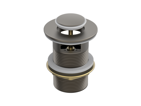 Accessories ParTaps Universal Waste 40mm Pop-Up Colour: Gunmetal Style: Overflow Place & Palette