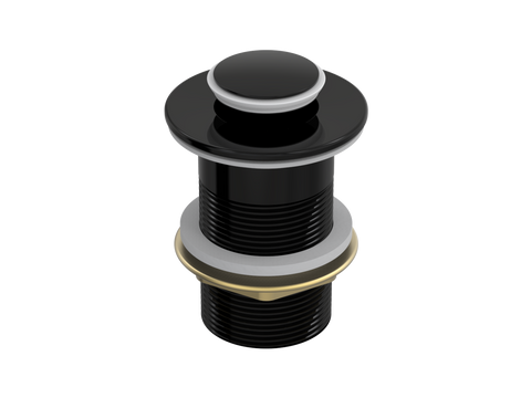 Accessories ParTaps Universal Waste 40mm Pop-Up Colour: Midnight Black Style: No Overflow Place & Palette