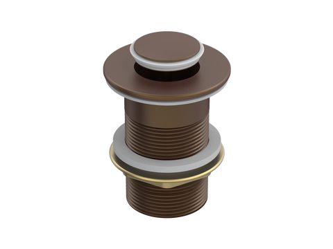 Accessories ParTaps Universal Waste 40mm Pop-Up Colour: Native Brass Style: No Overflow Place & Palette