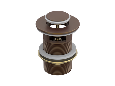 Accessories ParTaps Universal Waste 40mm Pop-Up Colour: Native Brass Style: Overflow Place & Palette