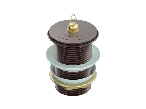 Accessories ParTaps Universal Waste 40mm Standard Colour: Antique Copper Style: No Overflow Place & Palette