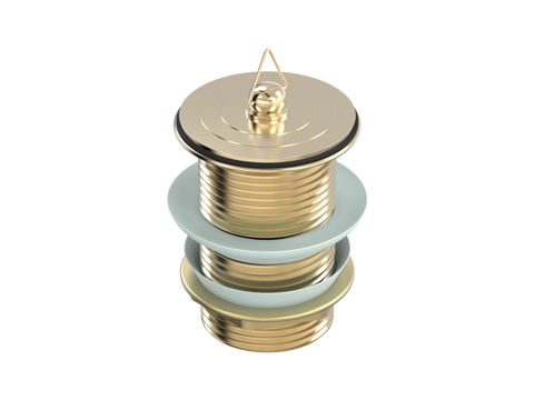 Accessories ParTaps Universal Waste 40mm Standard Colour: Brushed Brass Gold Style: No Overflow Place & Palette