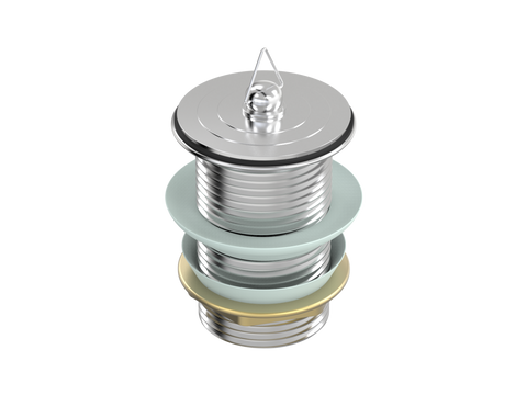 Accessories ParTaps Universal Waste 40mm Standard Colour: Brushed Chrome Style: No Overflow Place & Palette