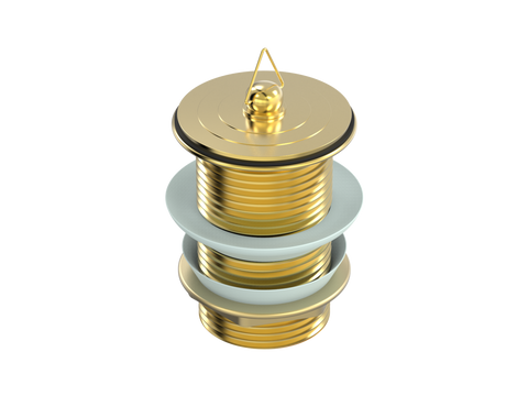 Accessories ParTaps Universal Waste 40mm Standard Colour: Brushed Gold Style: No Overflow Place & Palette