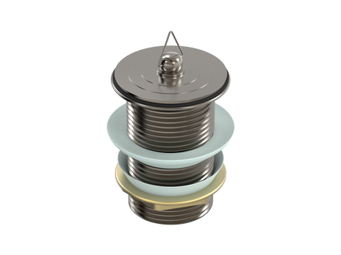 Accessories ParTaps Universal Waste 40mm Standard Colour: Brushed Gunmetal Style: No Overflow Place & Palette