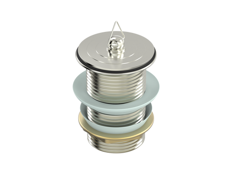 Accessories ParTaps Universal Waste 40mm Standard Colour: Brushed Nickel Style: No Overflow Place & Palette